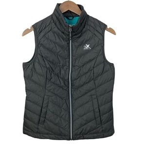 NEW ZeroXposur Gray Down Filled Vest, Size Small